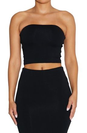 Naked Wardrobe The NW Tube Top in Black at Nordstrom, Size Large