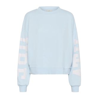 Kaffe Hoodies & sweatvesten, Dames, Blauw, S, Sweatshirts