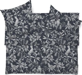 Schubiger M&ouml;bel Bettw&auml;sche Calypso-Noblesse Noir