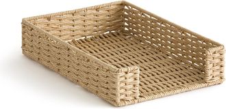 La Redoute Interieurs Gevlochten papieren brievenbakje, Kovu
