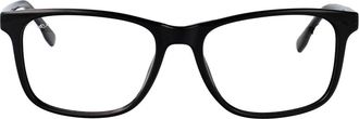 Lacoste L2974 Rechthoekig Montuur - unisex - Brillen - Zwart - 56 MM - Accessoires