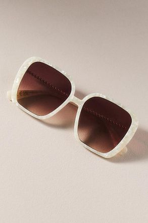 Lele Sadoughi Athens Mother of Pearl Sunglasses