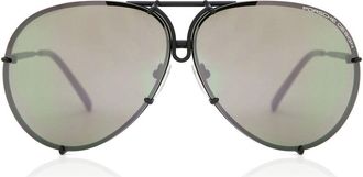 Porsche Design P8478 D Mens Sunglasses Black Size 63