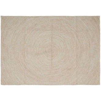 vidaXL Alfombras De &Aacute;rea Rectangular Natural Y 160 X 230 Cm Yute Vidaxl