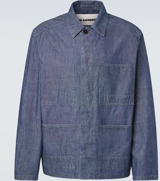 Jil Sander Camicia in chambray di cotone