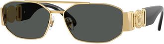 Versace VE2287 100287 Mens Sunglasses Gold Size 58