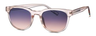 Tom Tailor Sonnenbrille TOM TAILOR Modell 676018, Damen, rosa transparent, transparent, Sonnenbrillen Sonnenbrille, Form Karree/Soft, Logoschriftzug auf B&uuml;gel, K