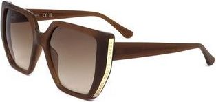 Guess Smoke Gradient Butterfly Ladies Sunglasses GF6178 45B 54