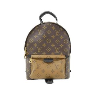 Louis Vuitton Pre-owned Palm Springs Monogram Reverse Rugzak - Dames - Vintage Rugzakken - Bruin - ONE Size - Leer - Vintage