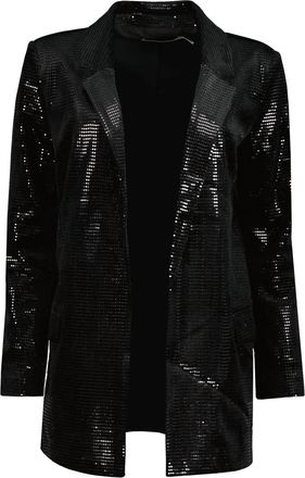 Bishop + Young Steal The Night Sequin Blazer In Black