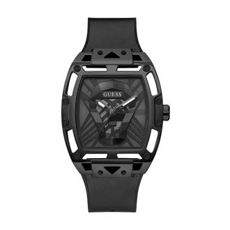 Guess Heren, Accessoires, Zwart, Maat: ONE Size Leer