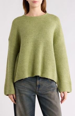 PacSun Aria Crewneck Sweater in Moss at Nordstrom Rack, Size Medium