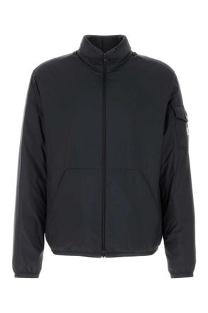 Moncler Dark Navy Mock Collar Jacket