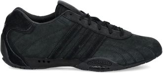 adidas Sneakers Adiracer Lo in pelle scamosciata con righe - Nero