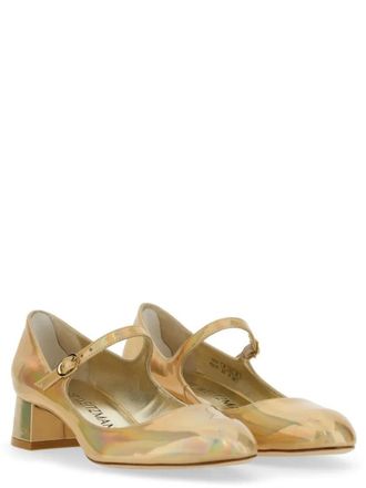Stuart Weitzman Hohe Schuhe - Vivienne Mary Jane Shoes - Gr. 37 (EU) - in Braun - f&uuml;r Damen