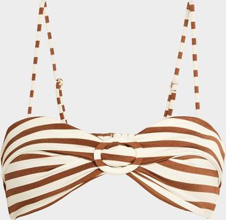 Cult Gaia Alouette Bandeau Bikini Top