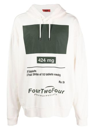 424 Oversized Cotton Hoodie