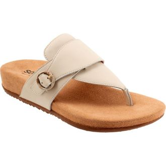 Softwalk Belize T-Strap Sandal in Ivory at Nordstrom Rack, Size 9.5