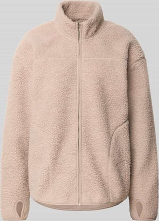 Pieces Regular Fit Jacke aus Teddyfell Modell SADIA in Offwhite, Größe XL