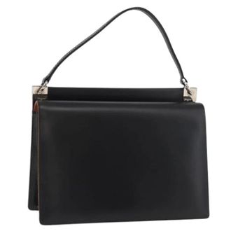 Ferragamo Pre-owned Handbags, female, Black, Size: ONE SIZE Pre-owned Hand Bag
