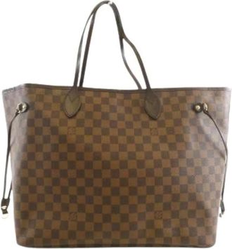 Louis Vuitton Pre-owned Tote Bags, female, Brown, Size: ONE SIZE Pre-owned Neverfull GM Tote Bag