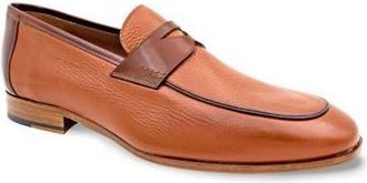 Mezlan Pebbled Penny Loafer in Camel at Nordstrom Rack, Size 8.5