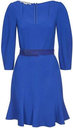 Stella McCartney Viscose Casual Dress - Dames - Korte kleedjes - Blauw - XS - Kleedjes