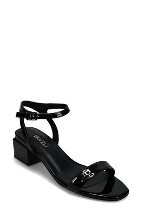 Vaneli Cordie Ankle Strap Sandal in Black at Nordstrom, Size 9.5