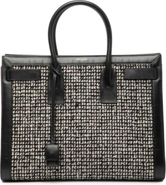 Saint Laurent Pre-owned Handbags, female, Black, Size: ONE SIZE Pre-owned Tote Bag