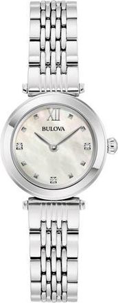 Bulova Bracelet Watch in Silver at Nordstrom Rack