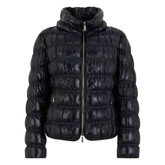 Moorer Iolana Quilted Jacket - Dames - Jassen - Zwart - Maat: XS Poliester