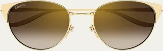 Cartier Panth&egrave;re de Cartier 53mm Cat-Eye Sunglasses