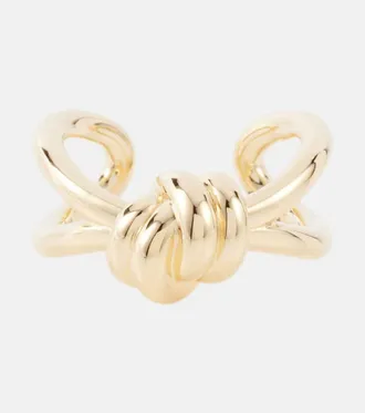 Bottega Veneta Knot gold-plated sterling silver ring