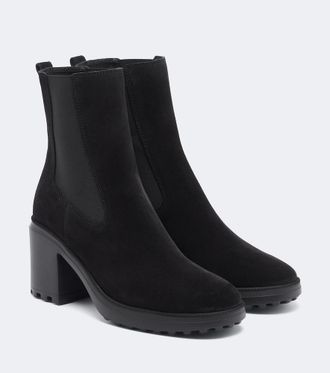 Hogan H724 suede ankle boots