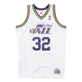 Mitchell & Ness x NBA Utah Jazz 1991-92 Swingman Jersey Karl Malone 32 SMJYCP18003-UJAWHIT91KMA