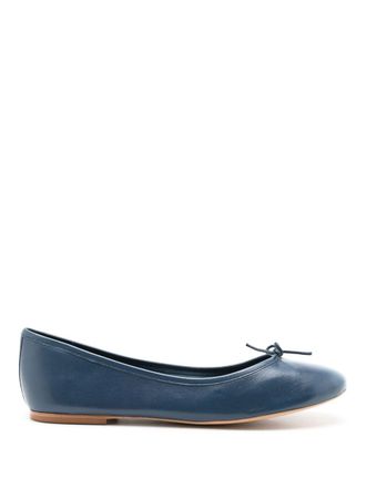 Sarah Chofakian Sarita ballerina shoes - women - Leather - 36 - Blue