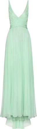 Valentino Garavani chiffon evening dress - women - Elastane/Silk/Viscose - 40 - Green