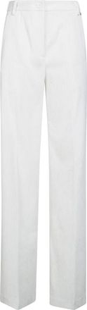 Herno Pantaloni - Dames - Straight fit broeken - Wit - S - Broeken