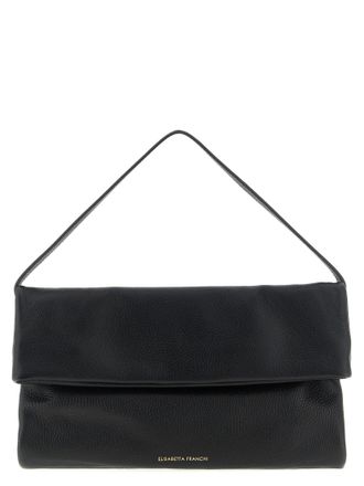 Elisabetta Franchi Womens Logo Shoulder Bag
