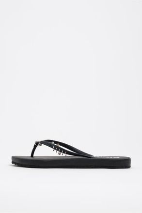 Bimba & Lola Flip-Flop With Piercings in Black at Nordstrom, Size 35