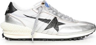 Golden Goose Running Marathon - Dames - Sneakers - Grijs - 38 EU - Leer - Schoenen