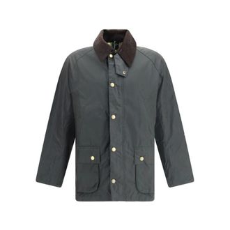 Barbour Classic Ashby Jacket with Tartan Lining - male - Barbour - Light Jackets - Green - 2XL - Jackets