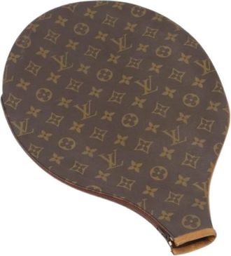 Louis Vuitton Pre-owned Racket Case - Dames - Vintage Accessoires - Bruin - ONE Size - Leer - Vintage