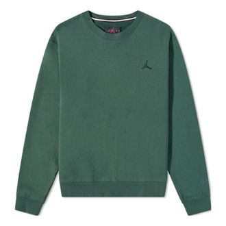 Air Jordan Essential Fleece Crew Sweat Green DN7954-333