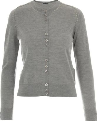 Liu Jo Cardigan con bottoni - Grigio