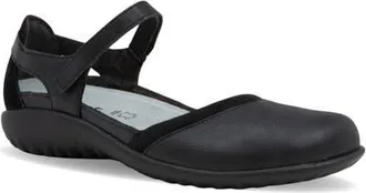 Naot Tekapo Mary Jane in Black Leather Combo at Nordstrom, Size 38