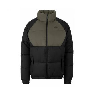 Fila Ultimate Grey Gewatteerde Jas - Heren - Winterjassen - Zwart - S - Jassen