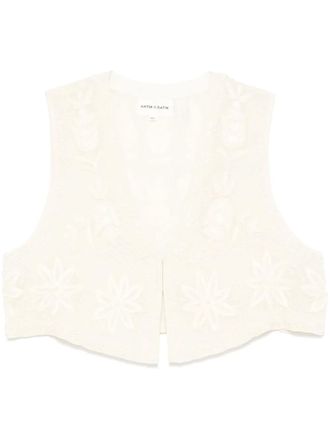 Antik Batik Mahata vest - Beige