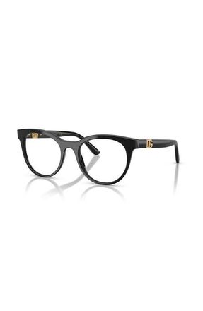 Dolce & Gabbana 52mm Phantos optical glasses in Black at Nordstrom