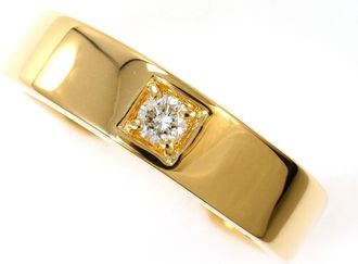C&A Yellow Gold Yellow Gold (18K) Band Ring (Pre-Owned)